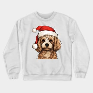 Cavapoo Dog christmas Crewneck Sweatshirt